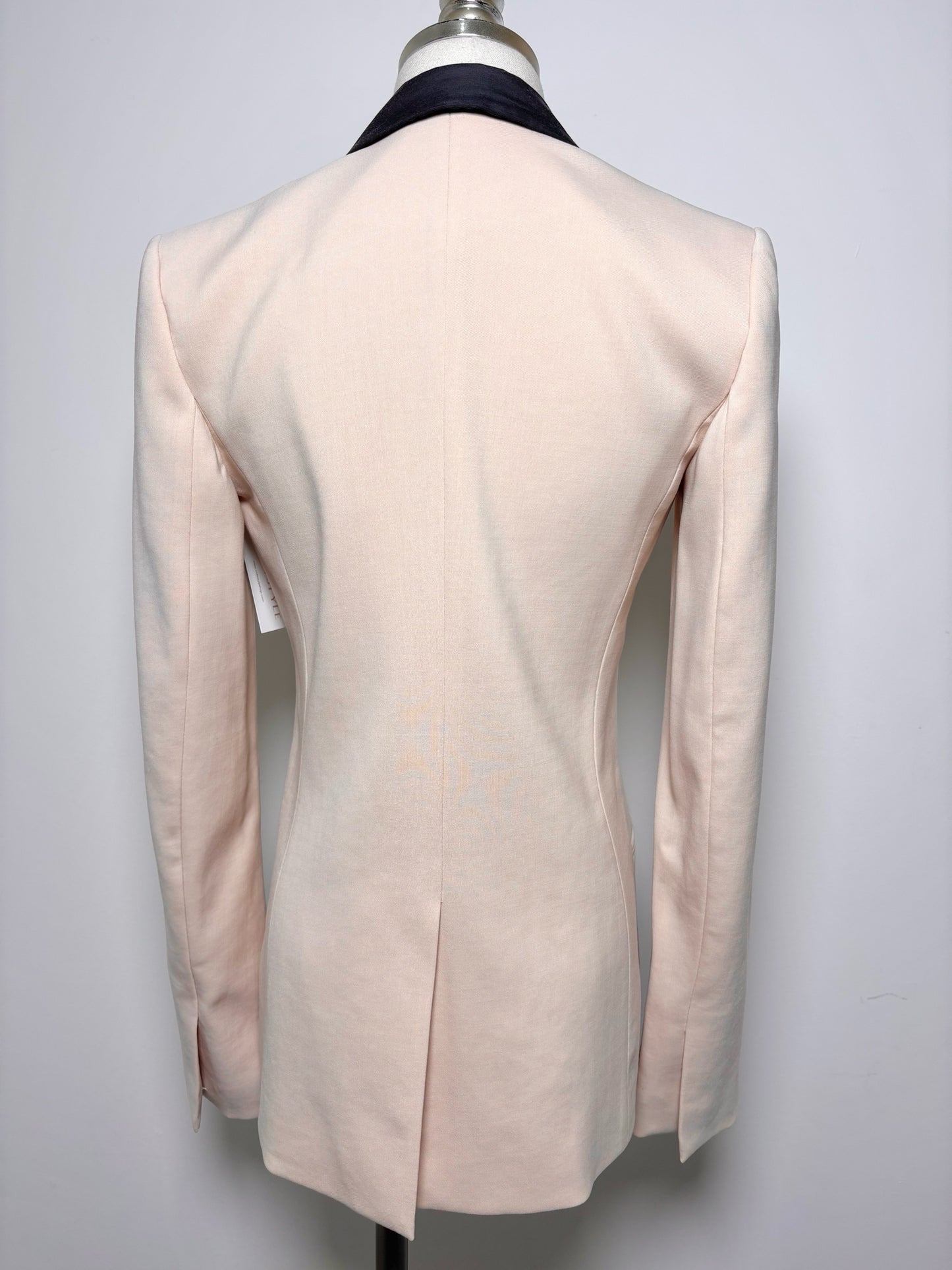 Women Size 40 Narciso Rodriguez Dusty Pink Solid Wool Blazer