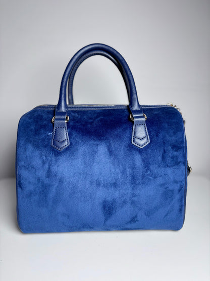 Y2K Juicy Couture Blue Logo Vintage Heritage Satchel Iconic Logo Pre-owned