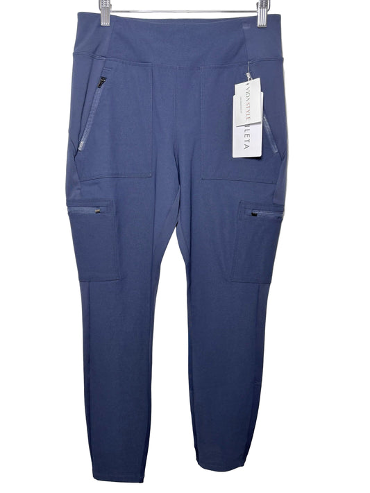 Women Size 8 Athleta Navy Solid NWT Pants