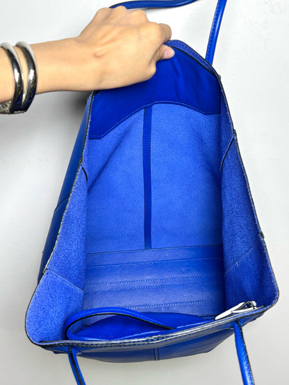 Alexander Wang Solid Leather Blue Prisma Azur Purse