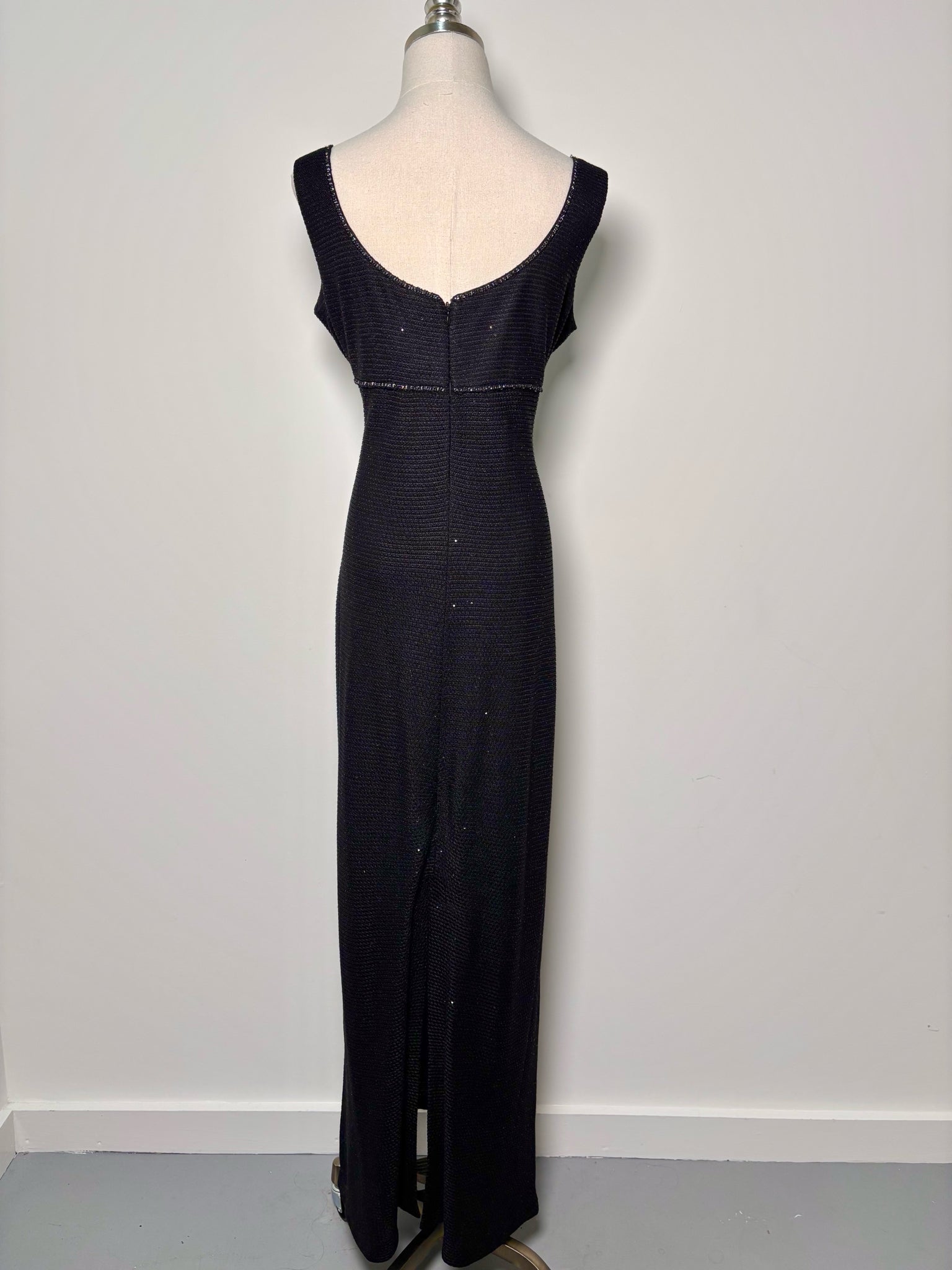 Women Size 10 St. John Black Dress VIDA STYLE SHOP Women Size 10 St. John Black Dress VIDA STYLE SHOP