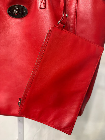 Mulberry Dorset Red Nappa Leather Tote