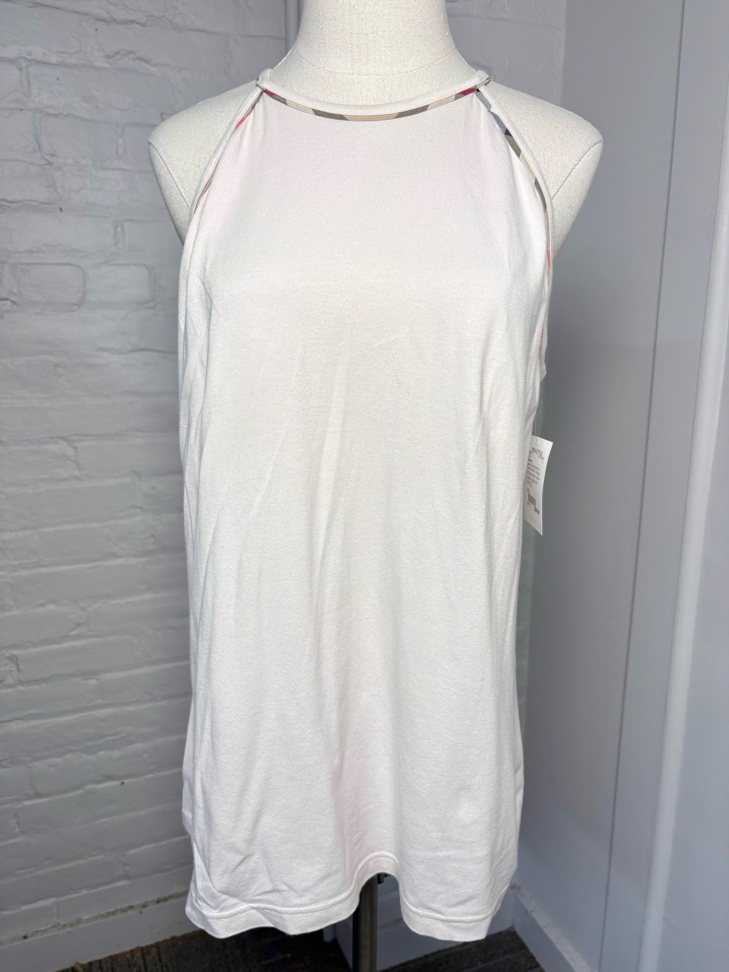 Women Size XL Burberry Light Pink Solid Top