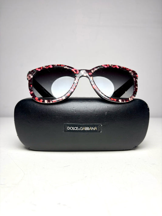 Dolce & Gabbana Pre-owned Black Acetate Sunglasses