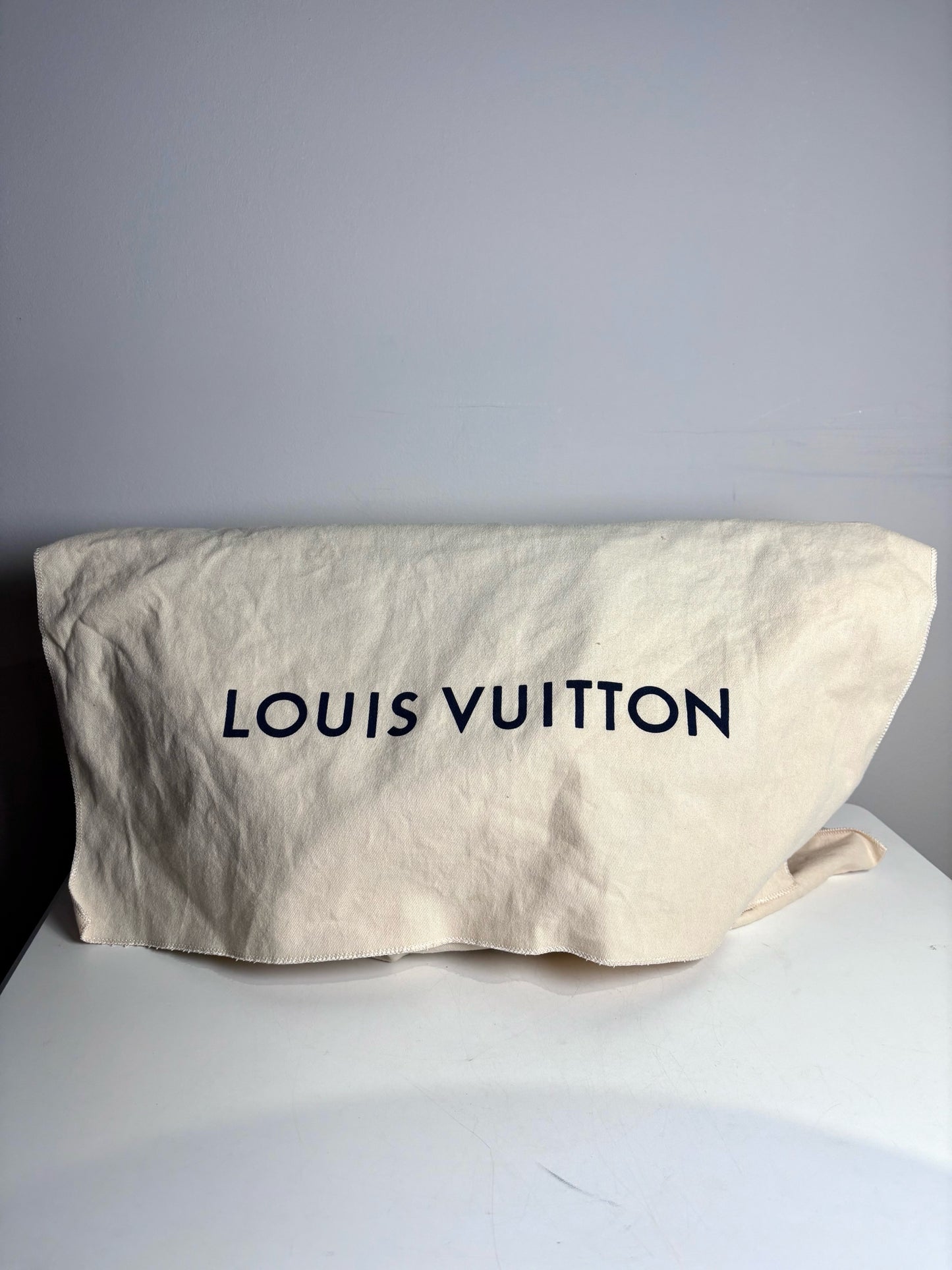 Coated Canvas Louis Vuitton Damier Ebene Pre-owned Brown Medium Purse