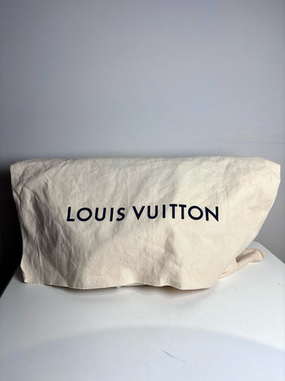 Coated Canvas Louis Vuitton Damier Ebene Pre-owned Brown Medium Purse