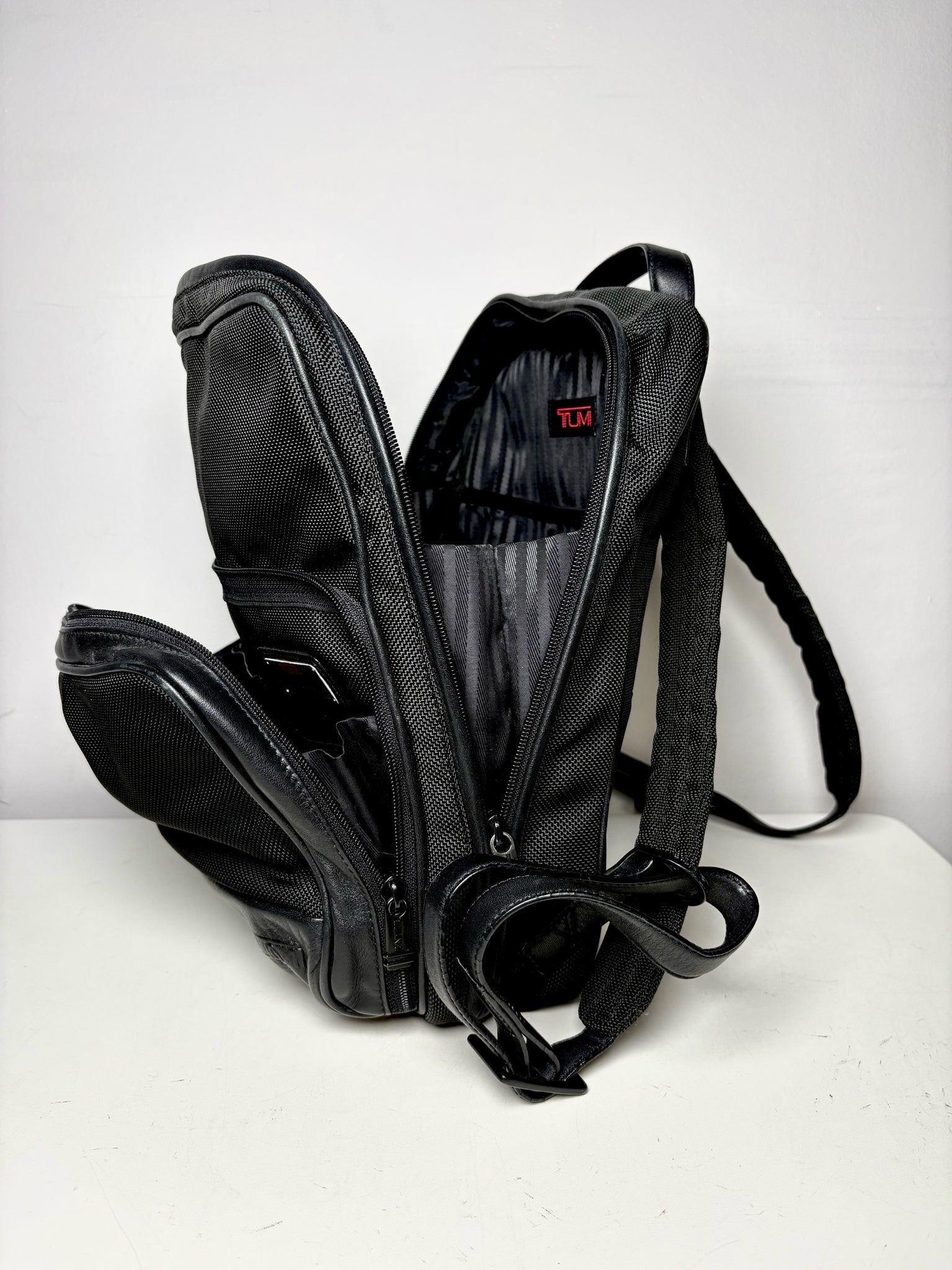 tumi backpack sale black friday Tumi Black Ballistic Nylon Men's Backpack – VIDA STYLE SHOP
