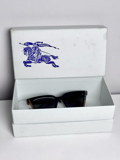 Burberry Briar B4392 U Women's Pre-owned Black Acetate Sunglasses