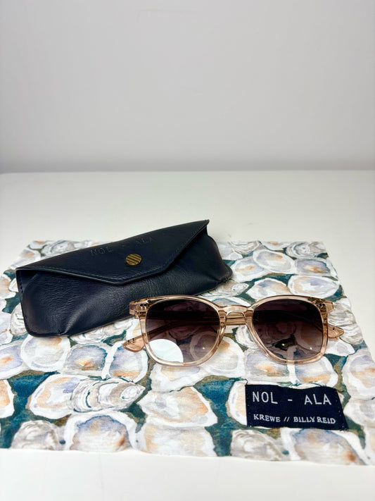 Krewe Dusty Pink Collab Sunglasses