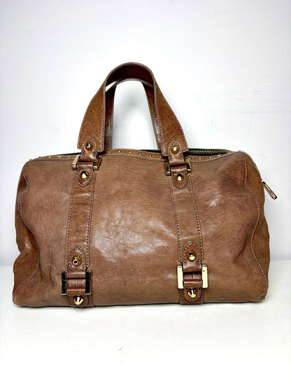 Juicy Couture Solid Pre-owned Brown Goat Leather Medium Purse