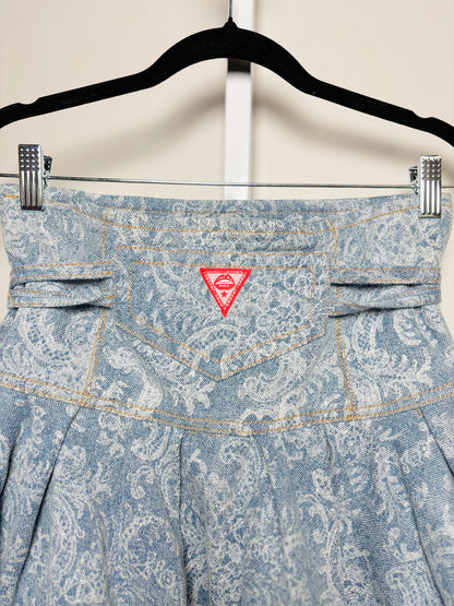 Women Size 27 (4) Marc Jacobs Light Blue Washed Effect NWT Skirt