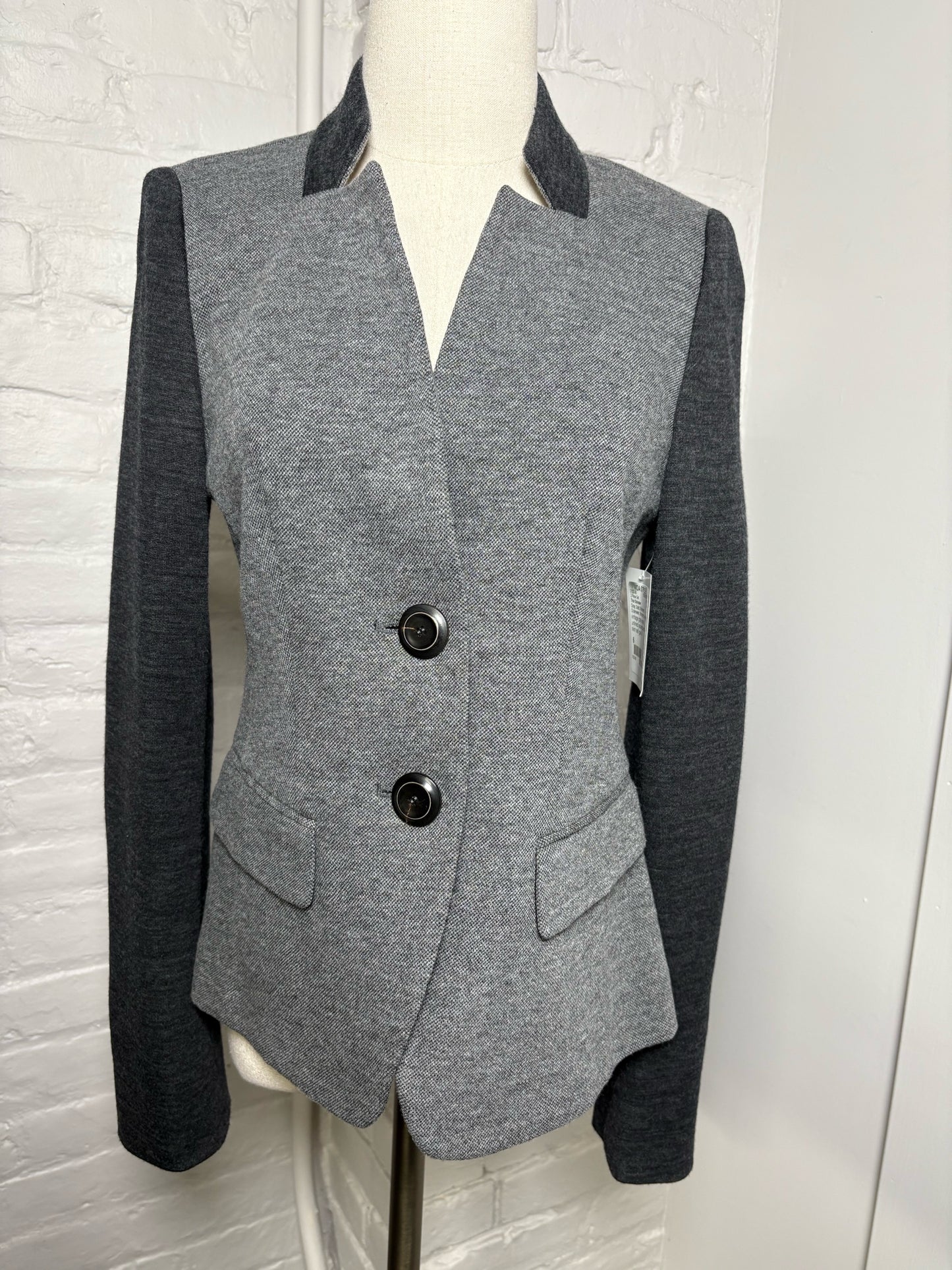 Women Size 6 Trixi Schober Gray Solid Vintage 2 Piece Set