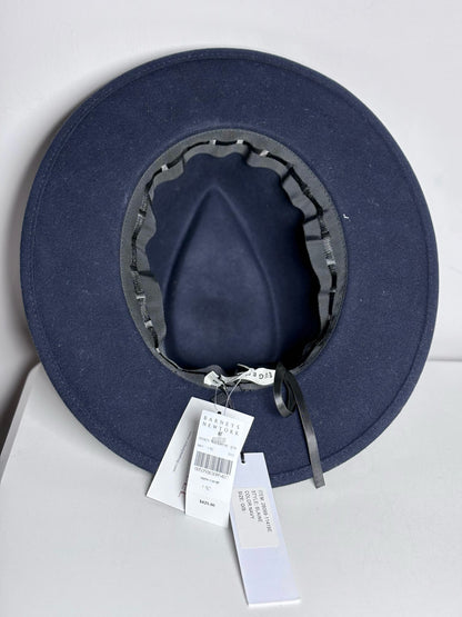 Eugenia Kim 100% Wool Navy Blue Hat