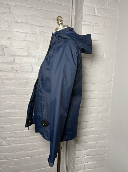 Women Size S The North Face Navy Solid Nylon, Polyester Jacket