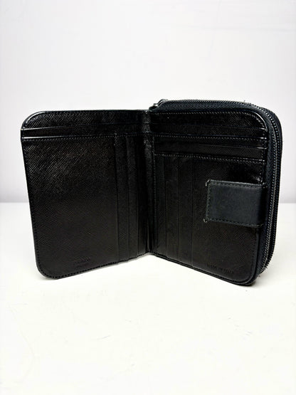 Prada Tessuto Nylon Vintage Pre-owned Black Wallet