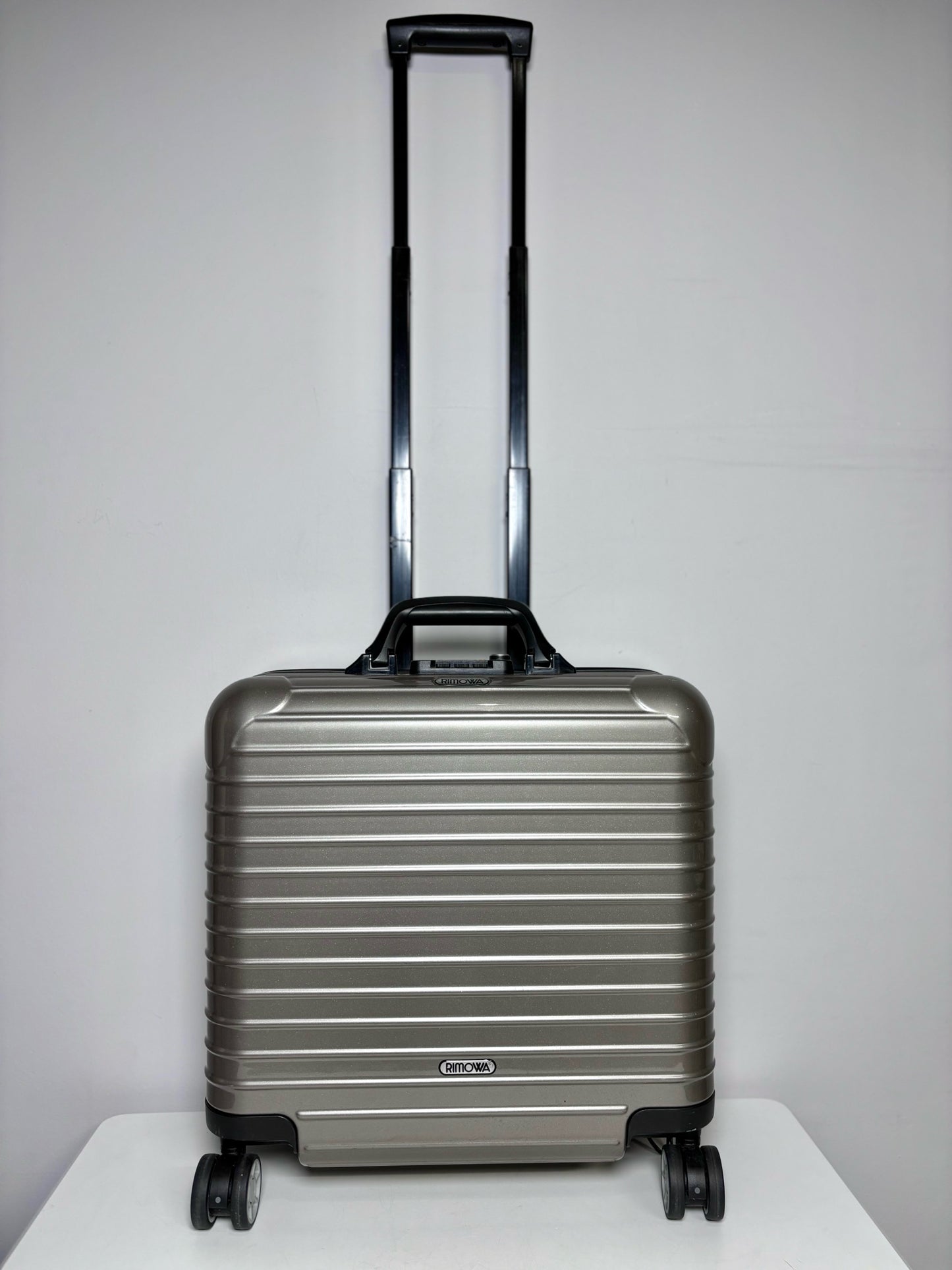Rimowa Salsa 15" Taupe Sleeve Collection Suitcase Pre-owned