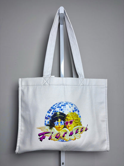Women's Fiorucci Pre-owned Angels Canvas White Tote Bag