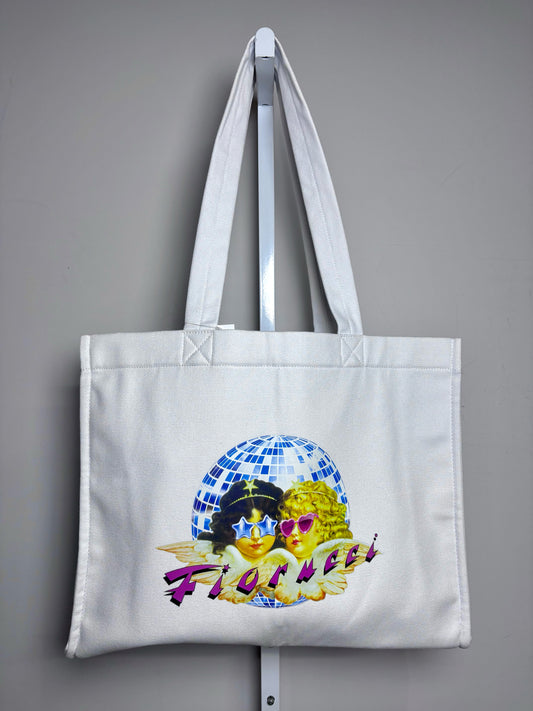 Women's Fiorucci Pre-owned Angels Canvas White Tote Bag