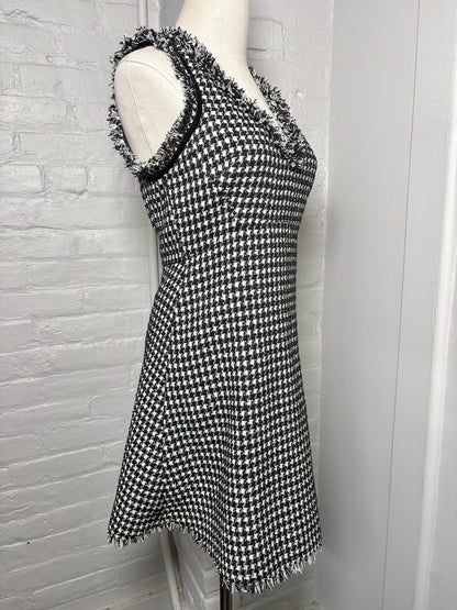 Women Size 2 Kate Spade New York Black & White Tweed Dress