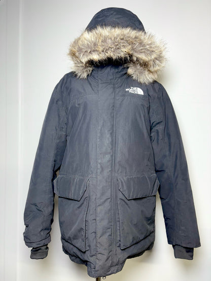 The North Face Black Recycled Fabric Solid Men's Mens Size L Coat