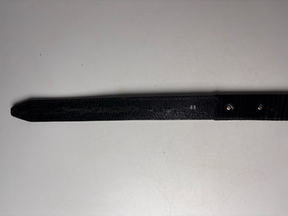 Women's Leather Helmut Lang Leather XS/S Vintage Black Y2K Pre-owned Belt