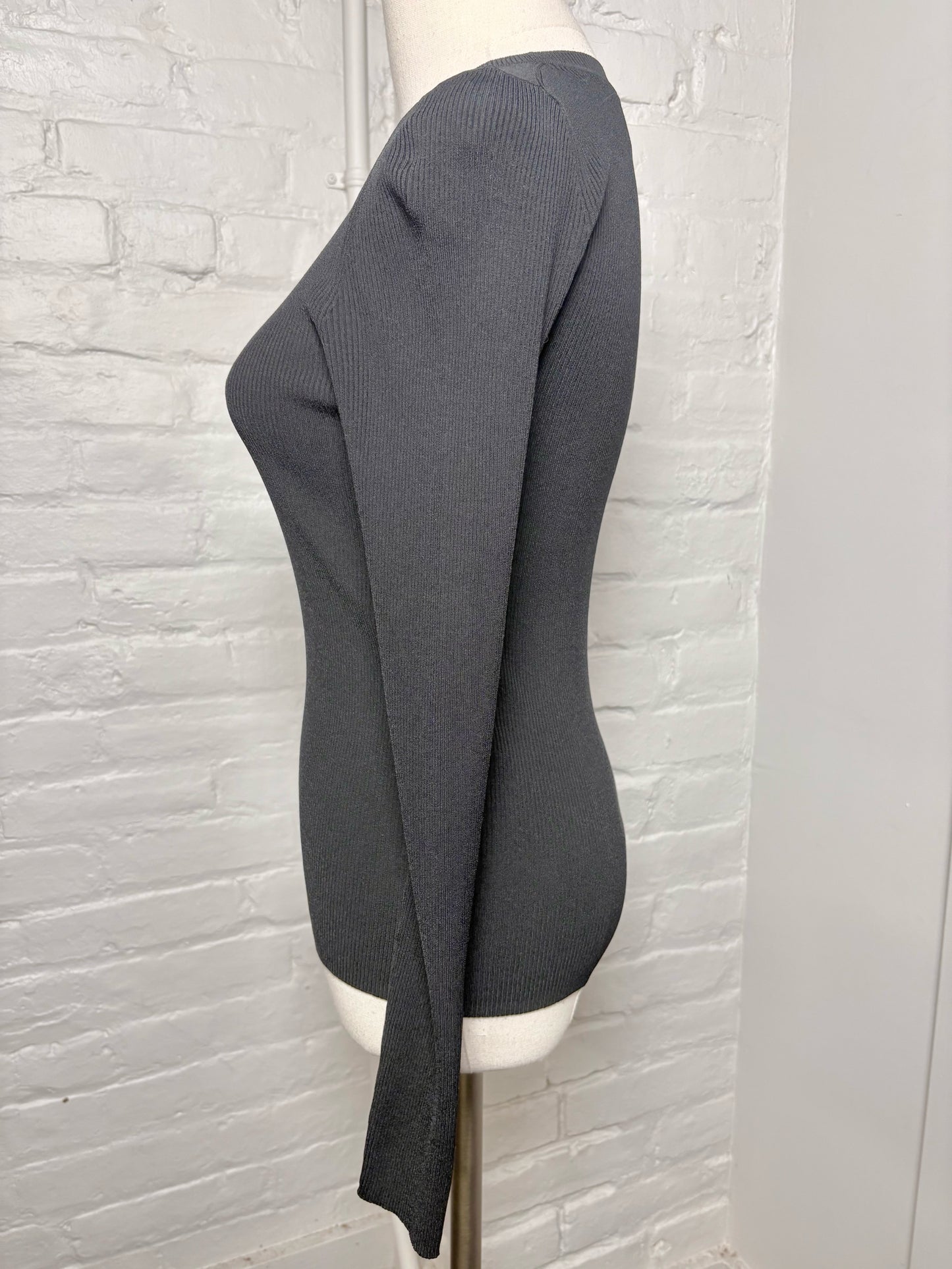 Women Size S Moschino Jeans Black Print Top