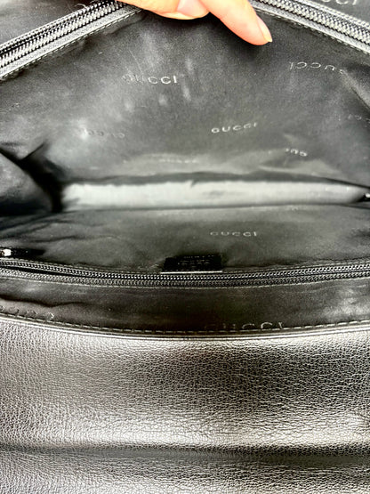 Men's Gucci Classic Leather Brown Briefase