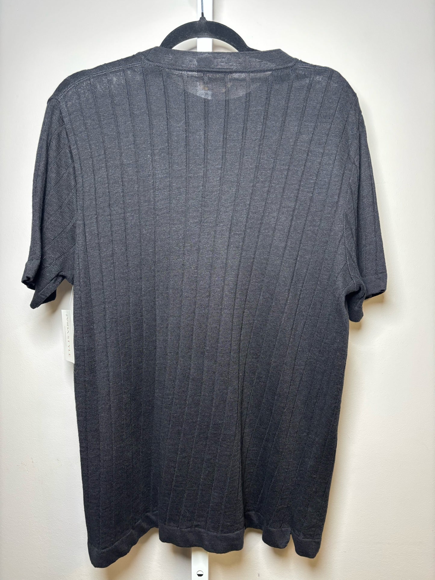 Vintage Hermes Black Linen Solid Men's Mens Size L Sweater