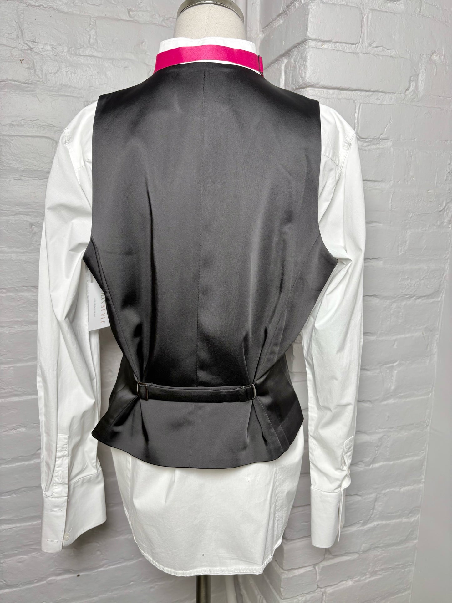 Women Size 14 LBT Little Black Tux Black  Tuxedo Jacket Set7