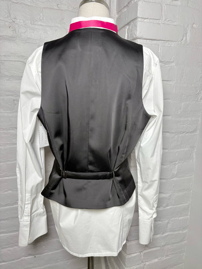 Women Size 14 LBT Little Black Tux Black  Tuxedo Jacket Set7
