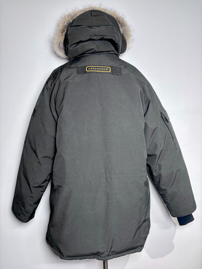 Canada Goose Black Men's Mens Size M Polyester Blend 'Expedition Parka'  Coat