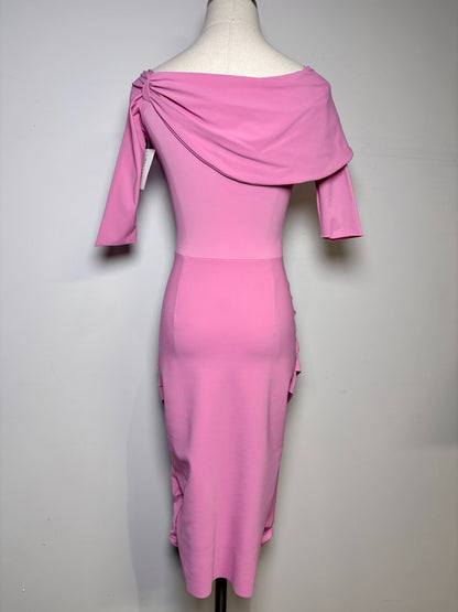 Women Size 38 Chiara Boni La Petite Robe Pink Solid Women's Pre-owned Dress