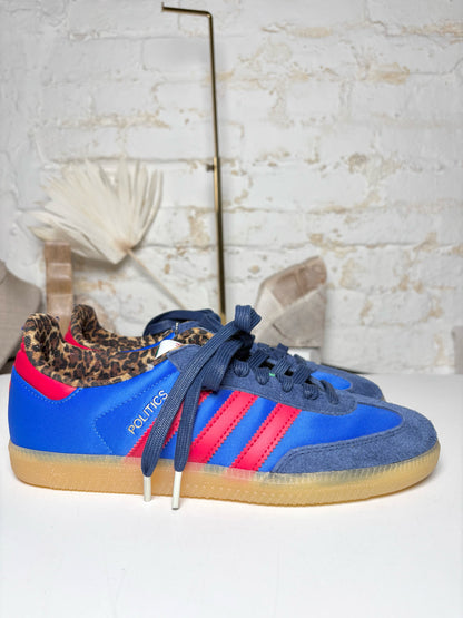 W Shoe Size 8 adidas x sneaker politics Blue, red, green, yellow NWT Sneakers