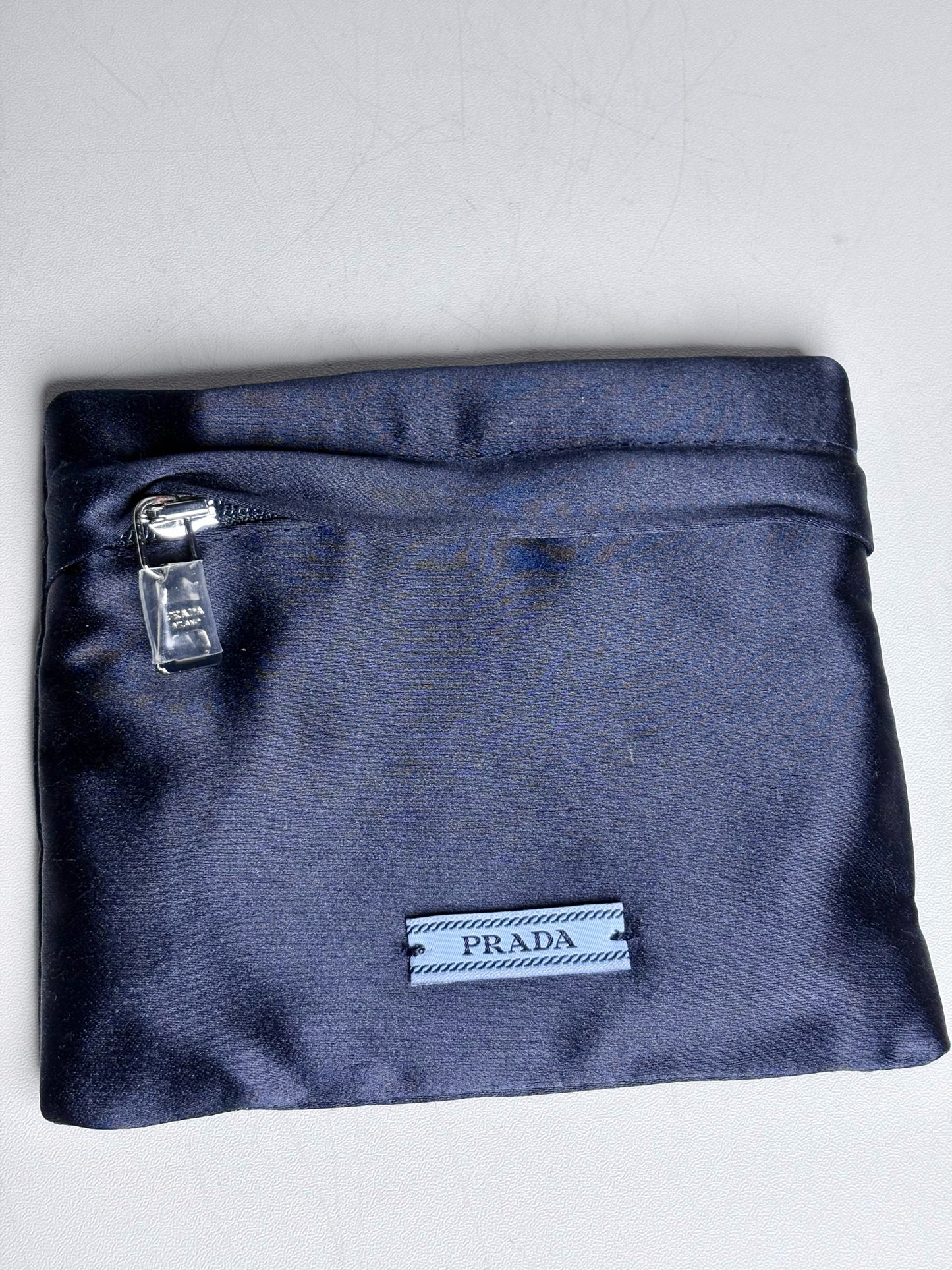 Prada NWT Metal Hair Clip Silver Hair Pre-owned Accessory