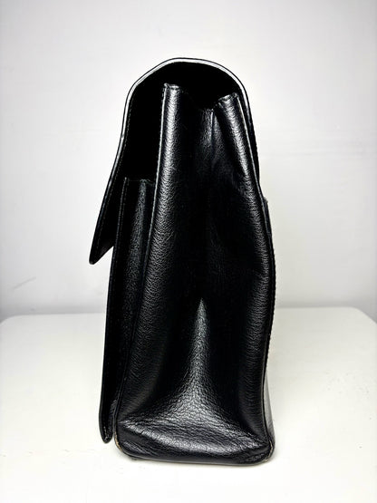 Men's Gucci Classic Leather Brown Briefase