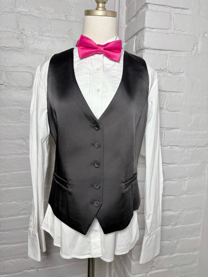 Women Size 14 LBT Little Black Tux Black  Tuxedo Jacket Set7