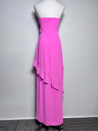 Women Size S Amanda Uprichard Hot Pink Polyester Pre-owned Dress