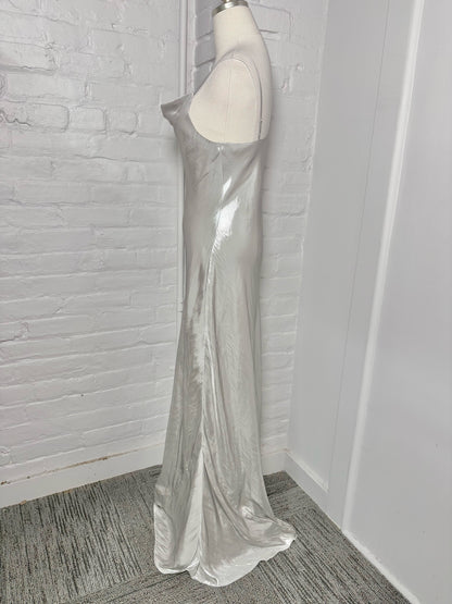 Women Size XS BCBG Max Azria Silver Dress