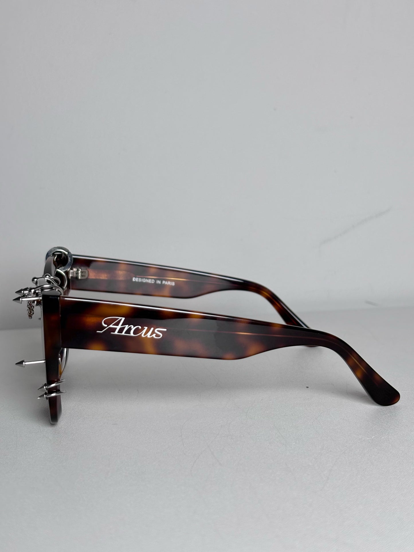 Arcus VEGA(UMBER)—ALPHA  Pre-owned, NWOT Brown/Black Acetate Sunglasses