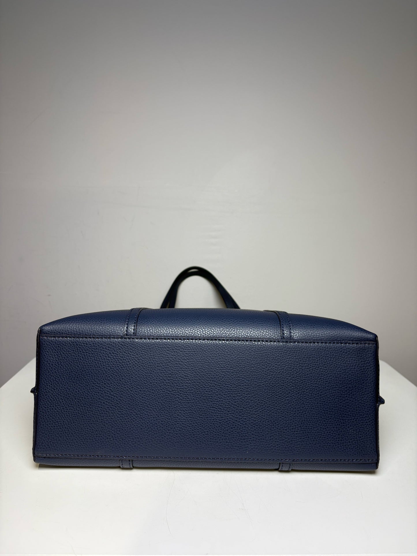 Women's Tory Burch Perry Triple Compartment Tote Navy Blue Pre-owned, NWT