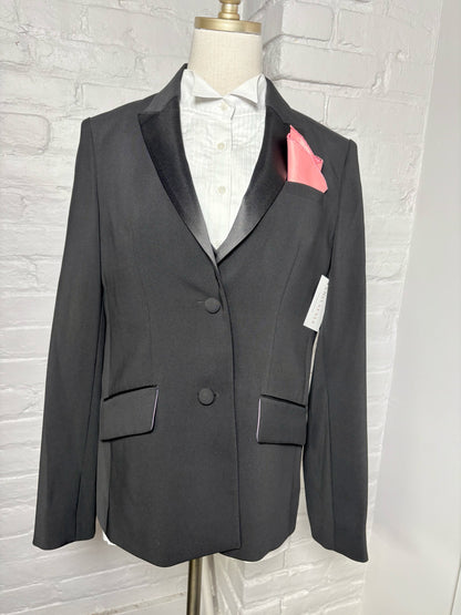 Women Size 14 LBT Little Black Tux Black  Tuxedo Jacket Set7