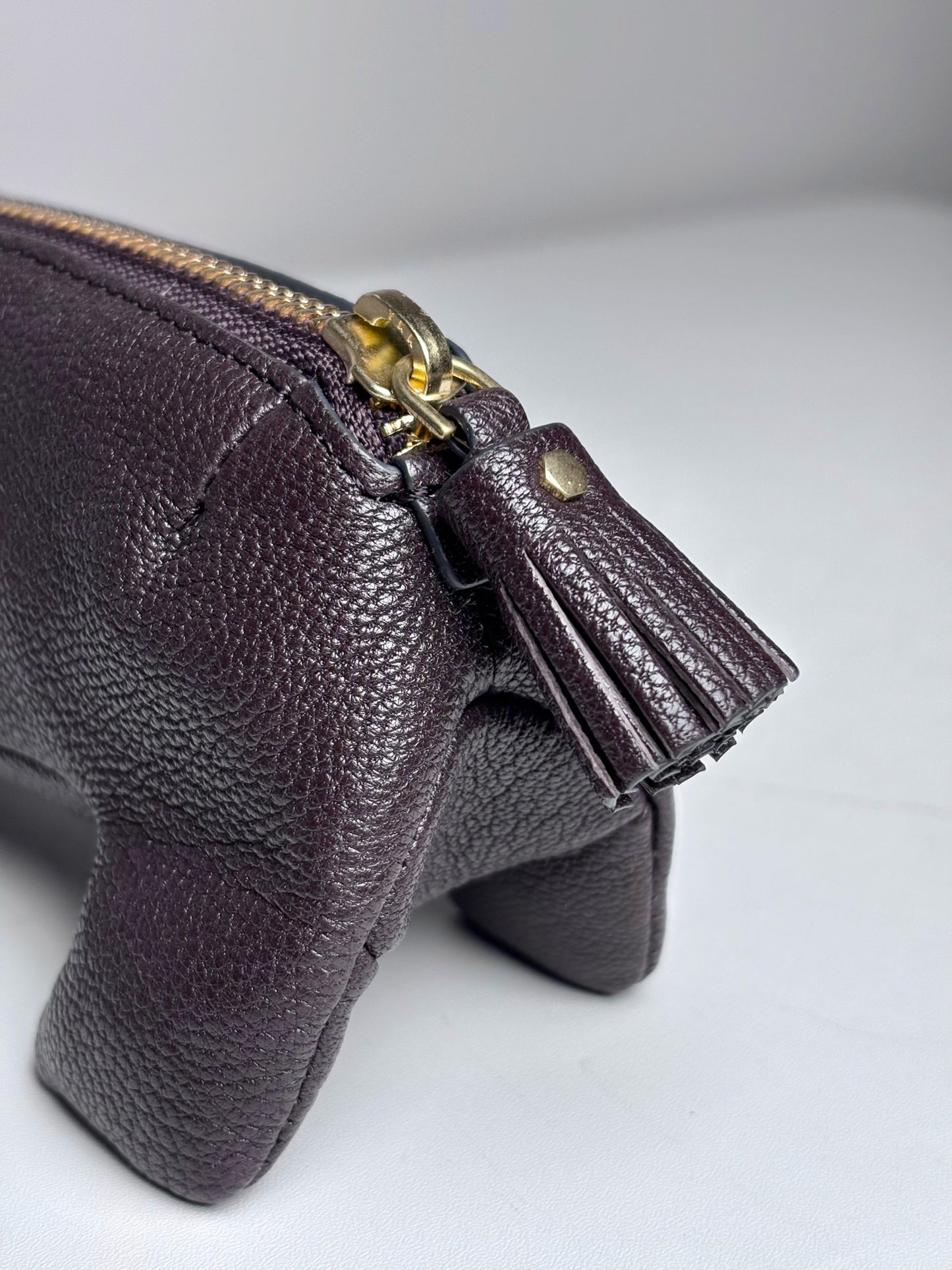Anya Hindmarch London Dog Leather Pre-owned Brown Rare Purse