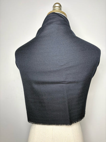 Tuckernuck x India Hicks Women's Pure Wool Pre-owned Navy Blue Shawl