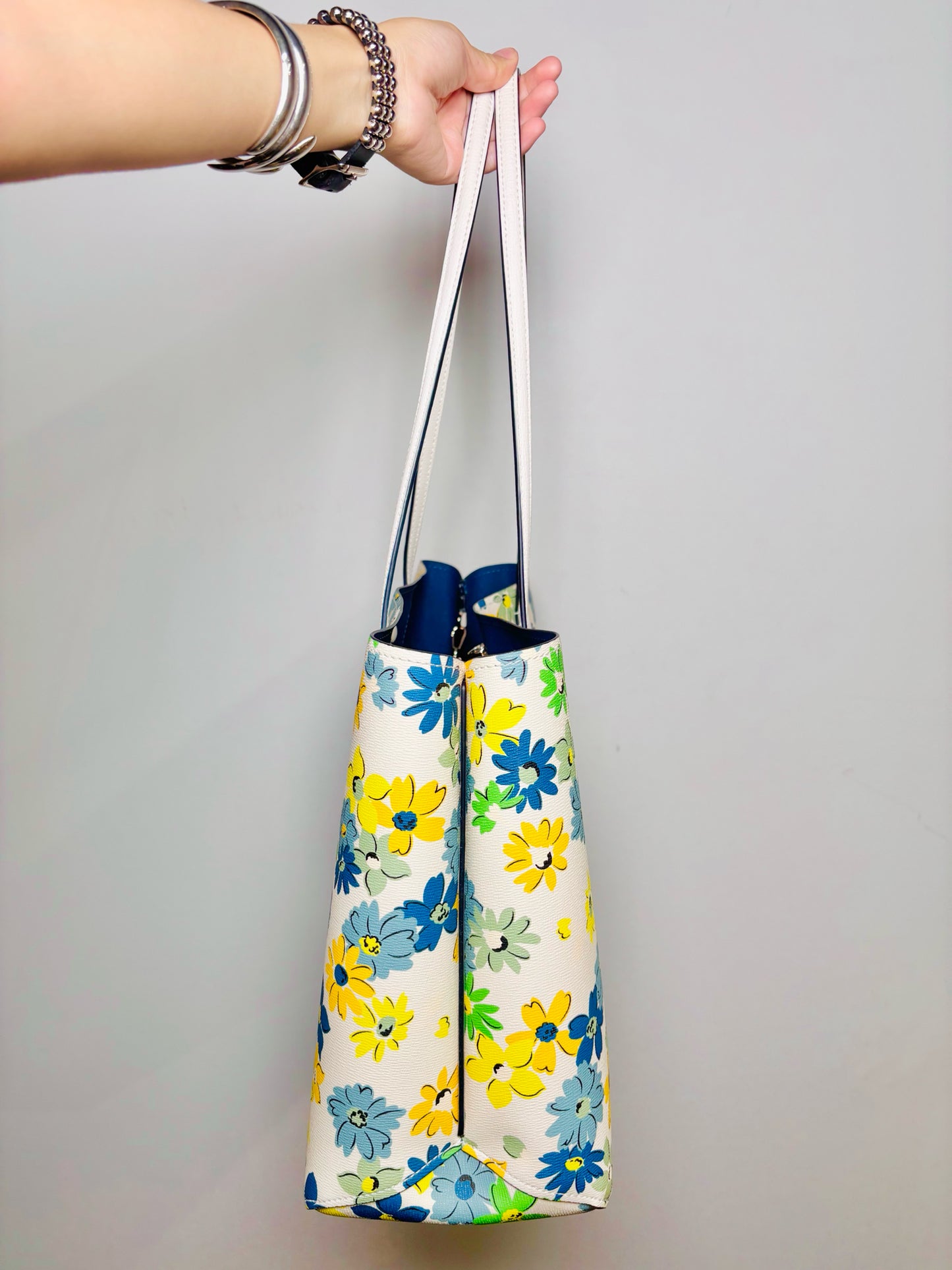 Kate Spade New York Floral PVC Tote Floral Medley Spencer Bag