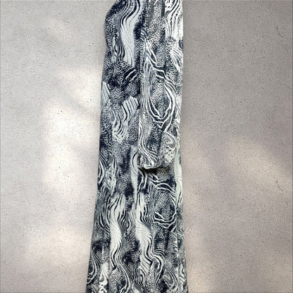 Women Size 10 Whistles Navy,Black,White Animal Print Dress