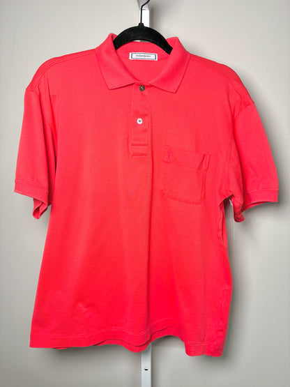 Mens Size M Saint Laurent Red Solid Men's Shirt