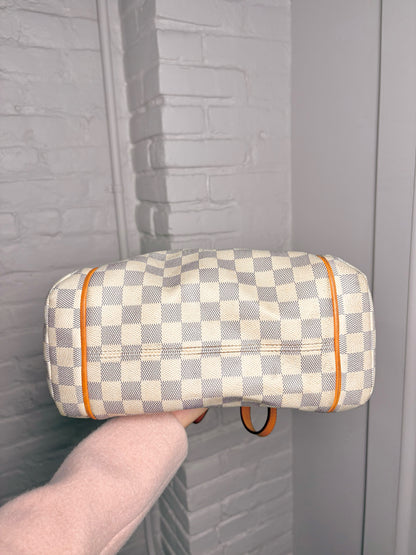 Louis Vuitton Totally Damier Coated Canvas Cream Damier Azur PM Tote