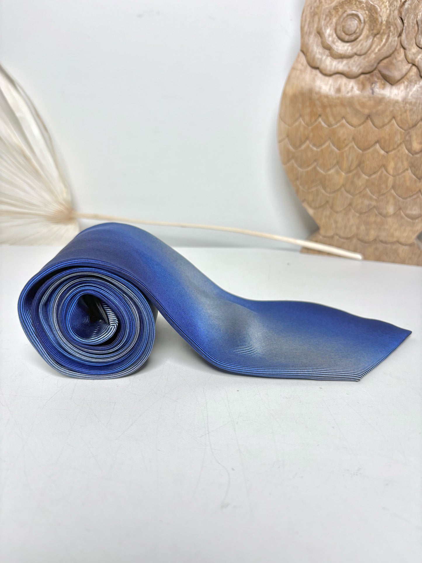 Gucci Blue Pure Silk Ombre Men's Tie