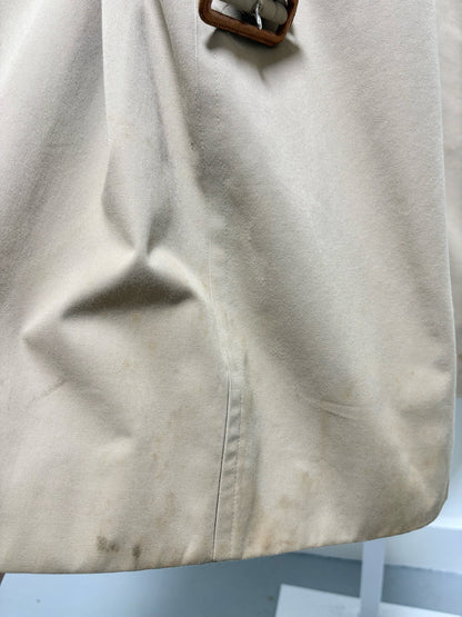 Burberrys' Khaki Cotton Solid Men's Coat