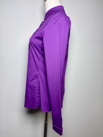 Women Size 36 (2) Jil Sander Purple Cotton Blend Pre-owned Shirt
